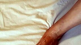 Granny Mariaold Swaps Stockings For Foot Fetish Bliss