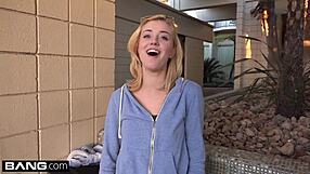 amateur haley reed chats with bang producer in public group