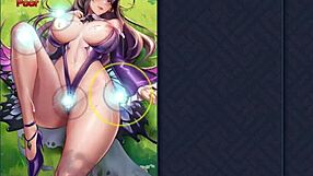 Sex in sky island - king of kinks with curvy 3d cartoon lesbians