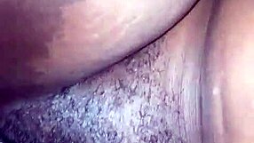 Bored pornstar receives big black cock as Christmas gift outdoors.