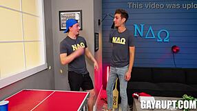 Masyn thorne and jacob acosta at the glory hole doggystyle