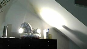 Why does Olga's squirt machine flood the Russian milf's floor?