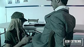 in the story, uniformed guard ciara bugatti fucks her suspect passionately