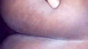 Bored pornstar receives big black cock as Christmas gift outdoors.