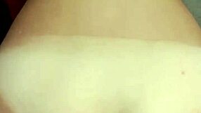 Hot brunette rides cock hard, takes anal creampie in tight ass POV style