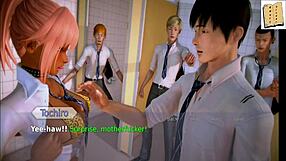 exploring academy 10 in anime game world