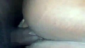 Bored pornstar receives big black cock as Christmas gift outdoors.