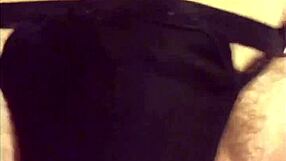 Gay metalhead bodybuilder plays with his muscular cock in solo hardcore scene