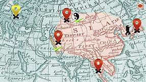 Traveler explores the far east