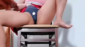 vibrator in pussy while cooking leads to temptation