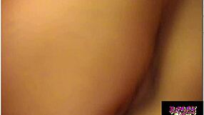 Sexy girl with big tits and ass uses pink dildo on livecam.