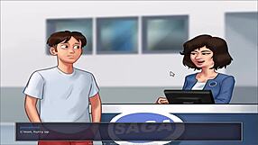 Καλοκαιρινή Σάγκα Unc Μέρος 15 Άγρια Hentai Δράση