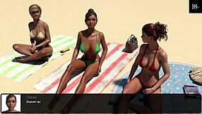 This hentai gameplay features big tits and doggystyle action 😏