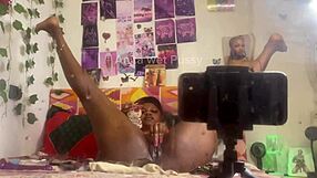 Why is Anita's pussy so wet for doggystyle fingering?