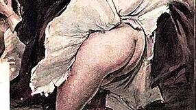 Vintage Hentai Drawings of Erotic Asian Cartoons