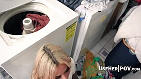 I'm used to pounding my ex's ass. She's used to my washer dryer.