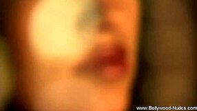 erotic brunette milf dancer strips nude