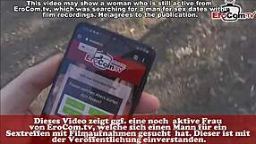 Small German blonde teen meets user in car and fucks POV.