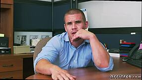 young guy earns bonus with first gay dp