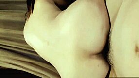 Japanese Queen Masturbates in Open-Air Bath Before Intense Hardcore Cock Action