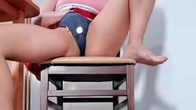 vibrator in pussy while cooking leads to temptation