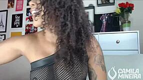 hey, this teen latina loves double action with toys live! 😜