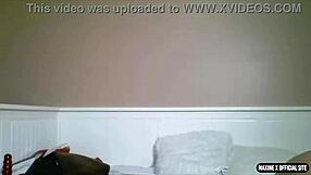 Solo performance of busty maxine x dildo fucking her horny twat