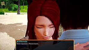 My New Family with Small Tits Redhead Amateur