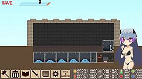 Slimes take over and raid the demon king's castle, filling it with cum