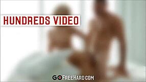 Nympho sucks small cock in bedroom