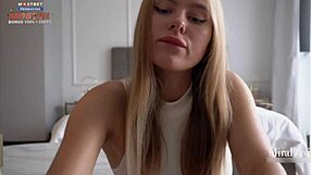 Stunning girl gives amazing blowjob and fuck