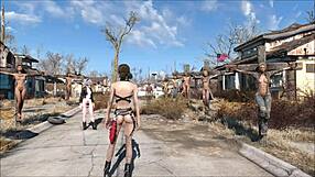 Teen Cartoon Brunette Dives into Fo4 Fetish BDSM Fashion