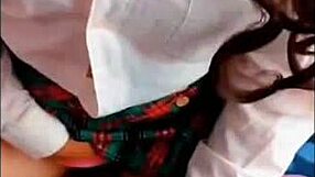 Horny Teen Helps with Tight Pussy