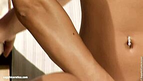 Fisting Klada Nevena and Melanie by the pool