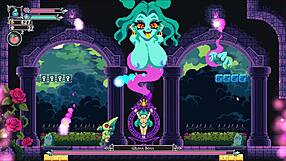 flip witch pixel hentai game ep 13 monster cock titjob and facial cumshot