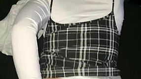 sexy big ass babe takes big black cock before family dinner