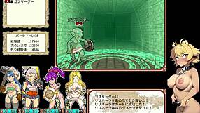 Dan Ero+ Live Play Part 1: Exploring Dungeon With 4 Bitches In Hentai Game