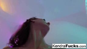 Hot Kendra Cole Enjoys Shower Time