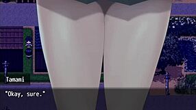 I cum on big tits and ass in public outdoor fetish scene