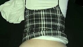 sexy big ass babe takes big black cock before family dinner