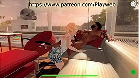 Cartoon Babe, Can You Handle That Monster Cock in 3D Action?