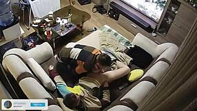 Emotional Night With Son's Big Cumshot.