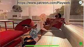 Cartoon Babe, Can You Handle That Monster Cock in 3D Action?