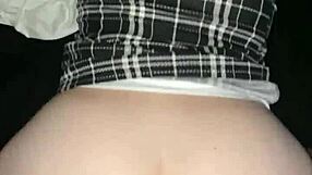 sexy big ass babe takes big black cock before family dinner