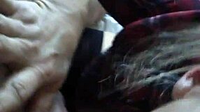 wow, milf deepthroating that monster cock!