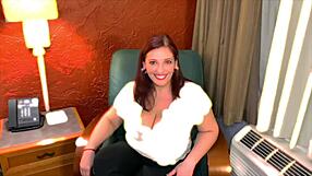 Three cocks swarm in wild gangbang with curvy hairy beauty.