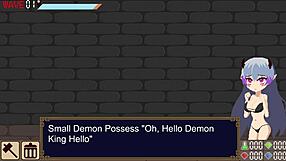 Slimes take over and raid the demon king's castle, filling it with cum