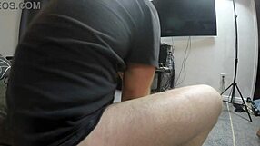 scarlett johnson gives a steamy footjob in pov