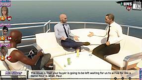 Hey, ready for a wild yacht party with the babysitter in 3D?