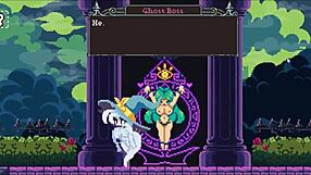 flip witch pixel hentai game ep 13 monster cock titjob and facial cumshot